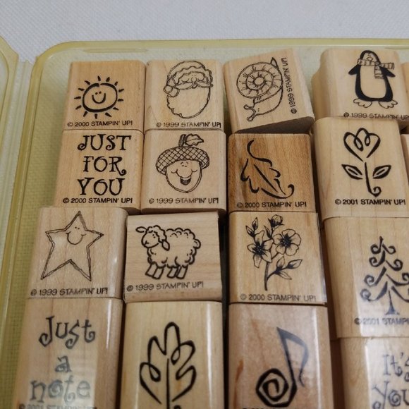 Vtg Stampin' Up! Scrapbooking Stamp Set Variety - Picture 3 of 12